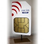 Signalétique PLV Carte SIM géante